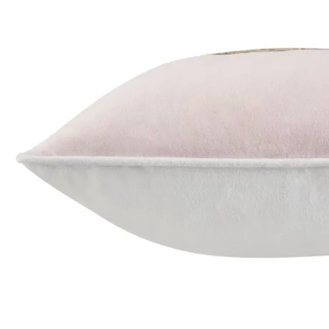 Juicy By Juicy Couture Clara Square Throw Pillow, Color: Blush