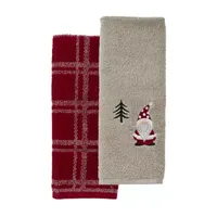 Saturday Knight Gnome Holiday 2-pc. Hand Towel