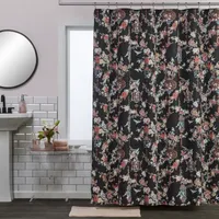 Saturday Knight Floral Lanterns Shower Curtain