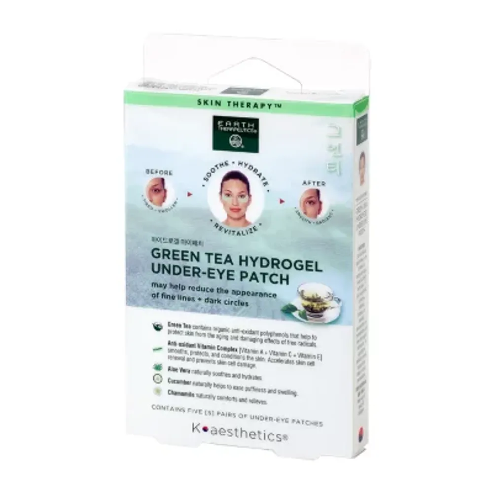 Earth Therapeutics Green Tea Undereye Hydrogel Patch