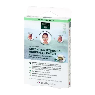 Earth Therapeutics Green Tea Undereye Hydrogel Patch