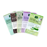 Earth Therapeutics 5 Pack Organic Assorted Beauty Mask