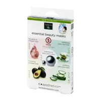 Earth Therapeutics 5 Pack Organic Assorted Beauty Mask