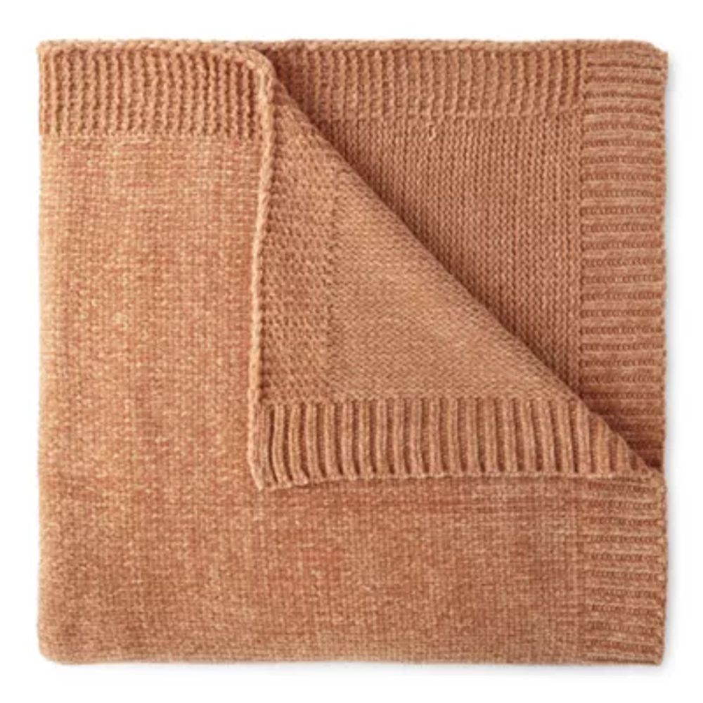 Liz Claiborne Luxe Chenille Throw