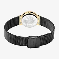 Bering Womens Black Stainless Steel Bracelet Watch -132