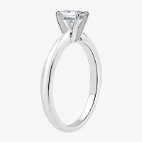 I Said Yes (H-I / I1) Womens 1 CT. T.W. Lab Grown White Diamond Sterling Silver Solitaire Bridal Set