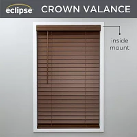 Eclipse Faux Wood 2" Cut-to-Width Cordless Blinds