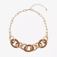 Mixit Gold Tone 18 Inch Link Necklace