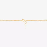 Mia Oro Womens 18 Inch 14K Gold Link Necklace