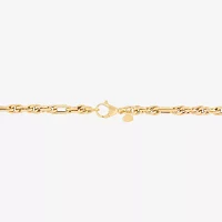Mia Oro Womens 18 Inch 14K Gold Link Necklace