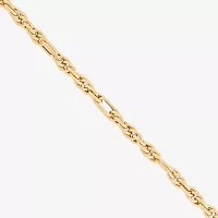 Mia Oro Womens 18 Inch 14K Gold Link Necklace