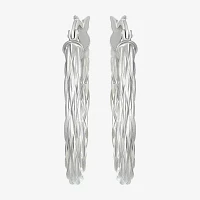 Sterling Silver 2 Pair Earring Set