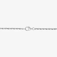 Mens Sterling Silver Cross Pendant Necklaces