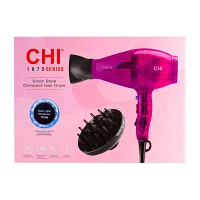 CHI Totally Pink "C-Thru" Compact Hair Dryer