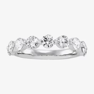 H-I / Si1-Si2) 3MM CT. T.W. Lab Grown White Diamond 14K Gold Wedding Band