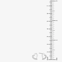 1/ CT. T.W. Natural White Diamond Sterling Silver Heart 2-pc. Jewelry Set