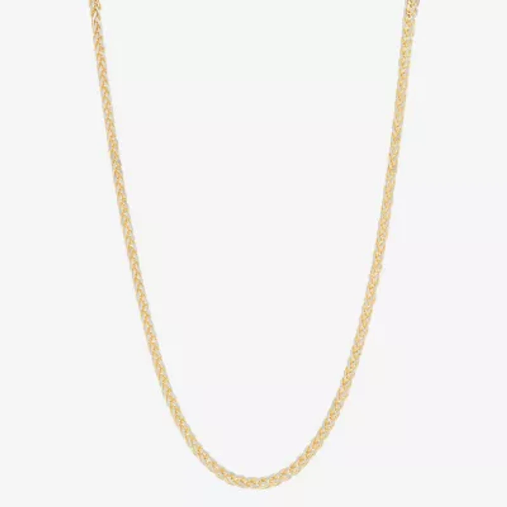 Mia Oro Womens 18 Inch 14K Gold Link Necklace