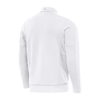 Antigua Generation Mens Mock Neck Long Sleeve Quarter-Zip Pullover