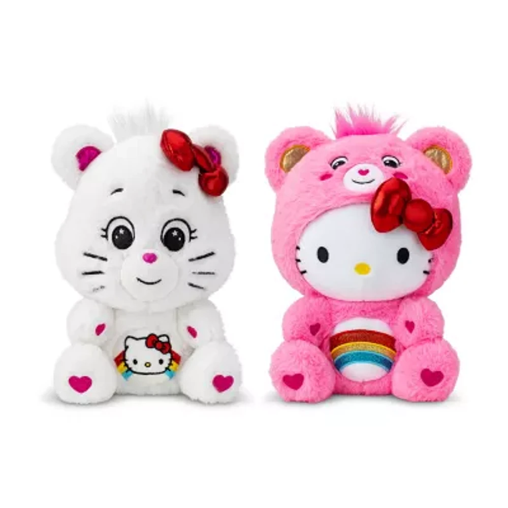 2-pc. Care Bears Hello Kitty Plush Doll