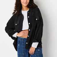 Forever 21 Cord Lightweight Womens Juniors Shirt Jacket