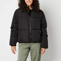 Forever 21 Essential Lightweight Womens Juniors Puffer Jacket