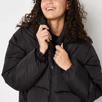 Forever 21 Essential Lightweight Womens Juniors Puffer Jacket