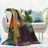 Lr Home Arro Patchwork Midweight Throw