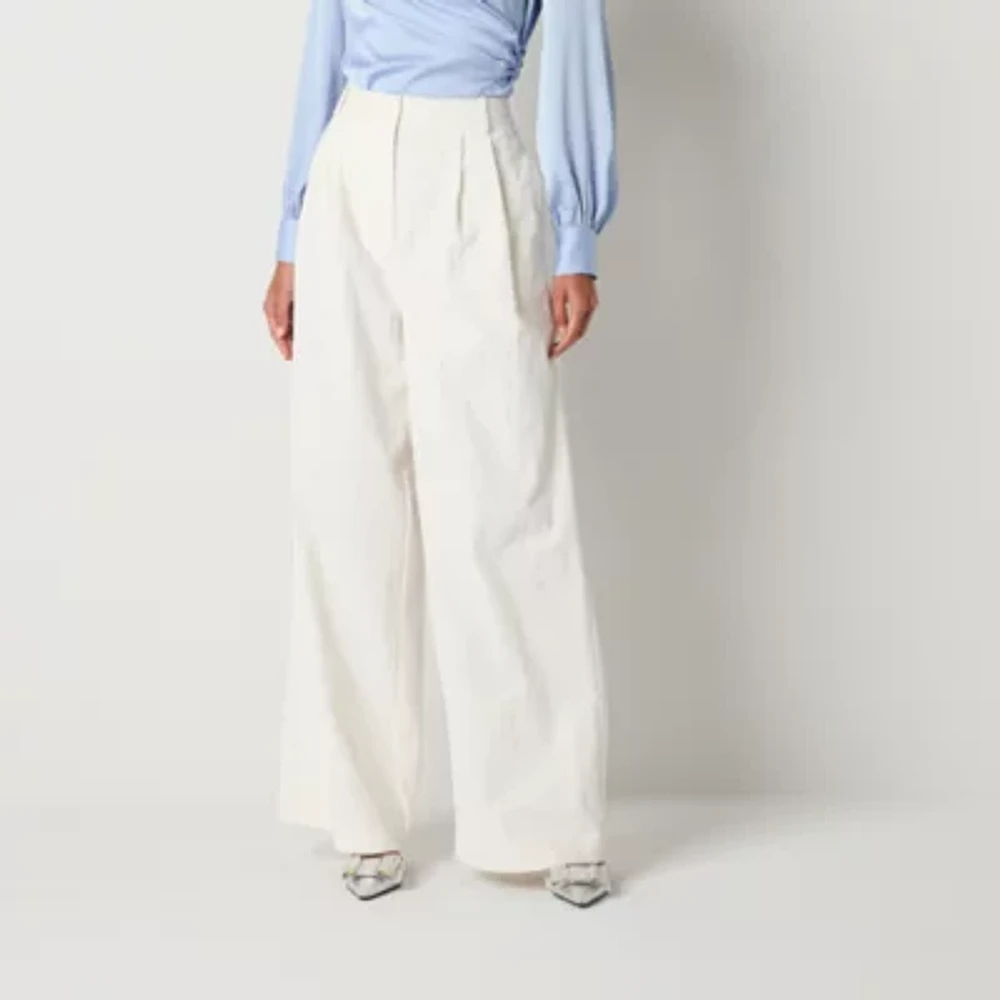 Worthington Womens Wide Leg Palazzo Pant