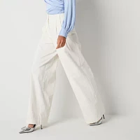 Worthington Womens Wide Leg Palazzo Pant