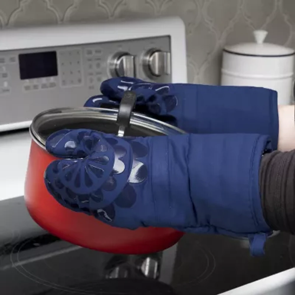 T-Fal Medallion 4-pc. Oven Mitt and Pot Holder Set