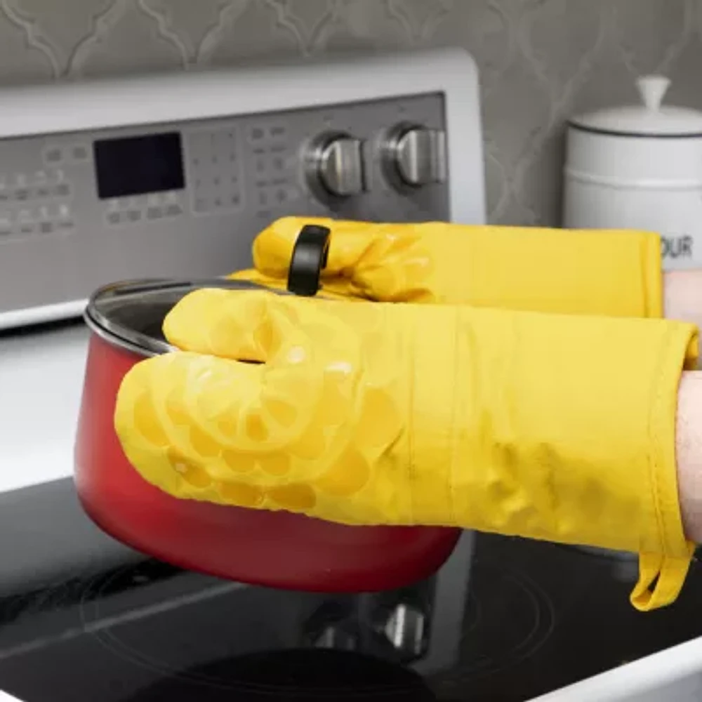T-Fal Medallion 4-pc. Oven Mitt and Pot Holder Set