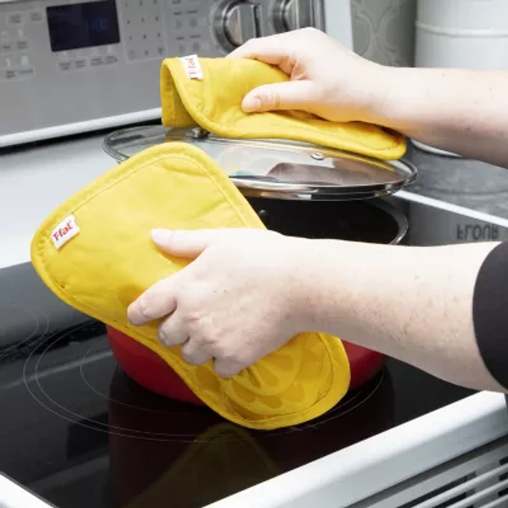 T-Fal Medallion 4-pc. Oven Mitt and Pot Holder Set