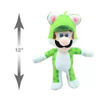 Neko Cat Luigi Super Mario Plush Doll