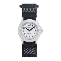 Timex® My First Timex Outdoors Kids Black Nylon Fast Strap Watch T790519J