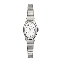 Timex® Cavatina Womens Stainless Steel Expansion Bracelet Watch T219029J