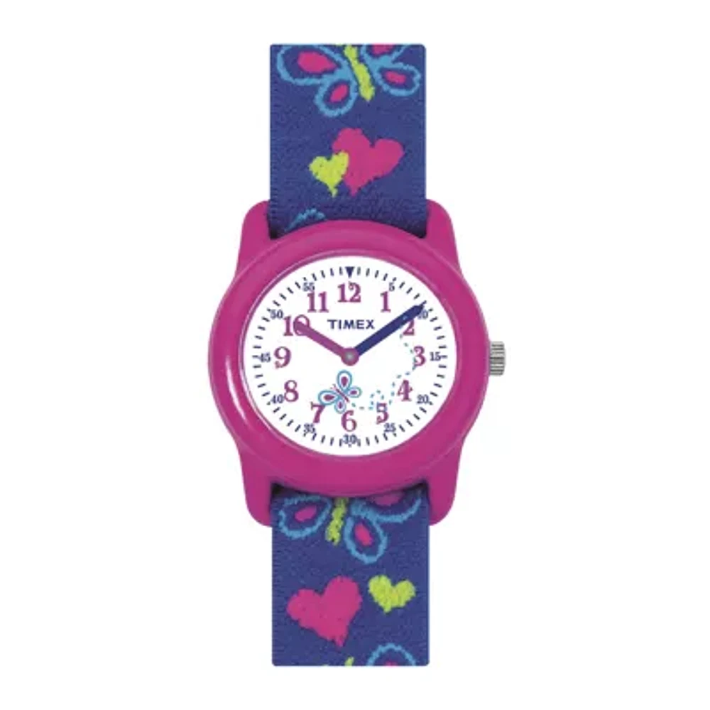 Timex® Easy Reader Kids Blue Fabric Strap Watch T890019J