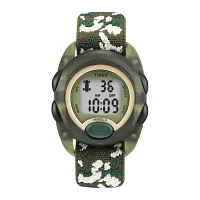 Timex Boys Digital Green Strap Watch T719129j