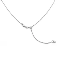 Sterling Silver 20 Inch Semisolid Singapore Chain Necklace
