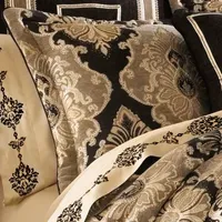 Queen Street Brooke 4-pc. Damask + Scroll Comforter Set