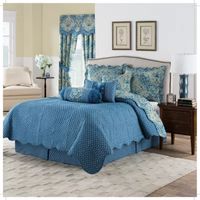 Waverly Moonlit Shadows Geometric Quilt Set