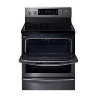 Samsung 5.9 cu. ft. Free-Standing Electric Flex Duo® Range with Soft Close and Dual Door™