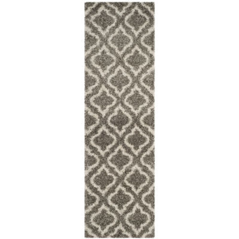 Safavieh Hudson Shag Collection Toireasa Geometric Runner Rug