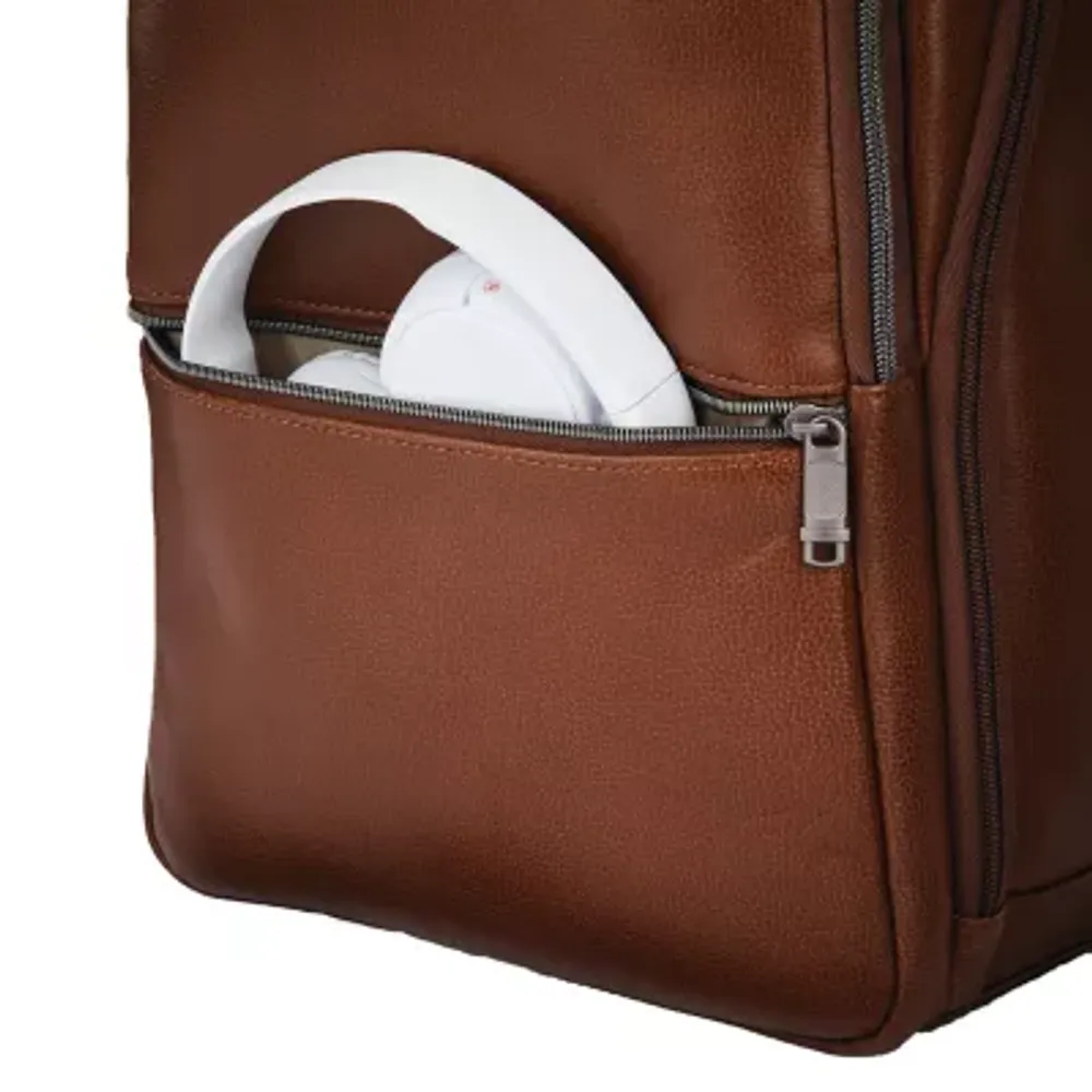 Samsonite Classic Business Leather Slim Backpack
