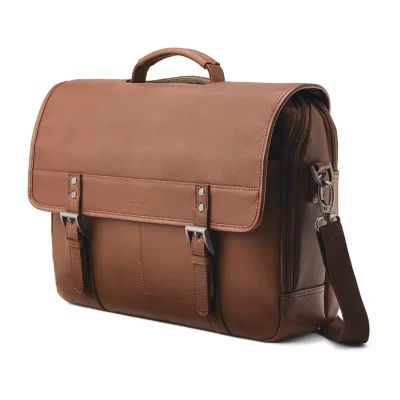 Samsonite Classic Leather Messenger Bag