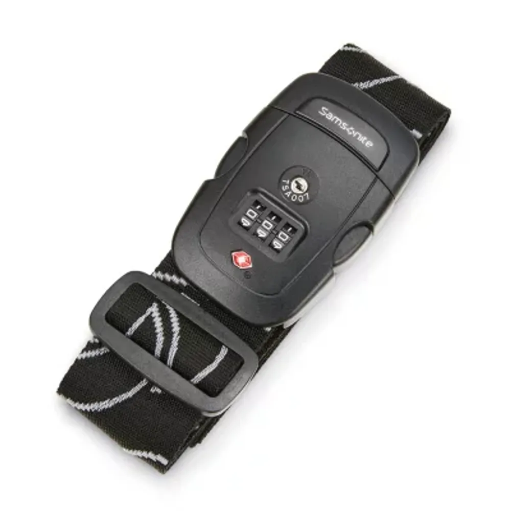 Samsonite Sentry 3 Dial Combination Travel Luggage Strap