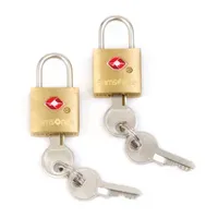 Samsonite 2-pc. Brass Luggage Lock