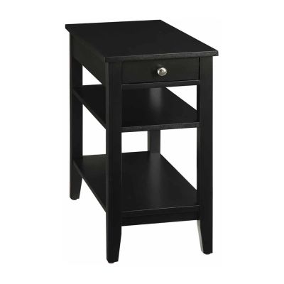 American Heritage 3-Tier End Table with Drawer