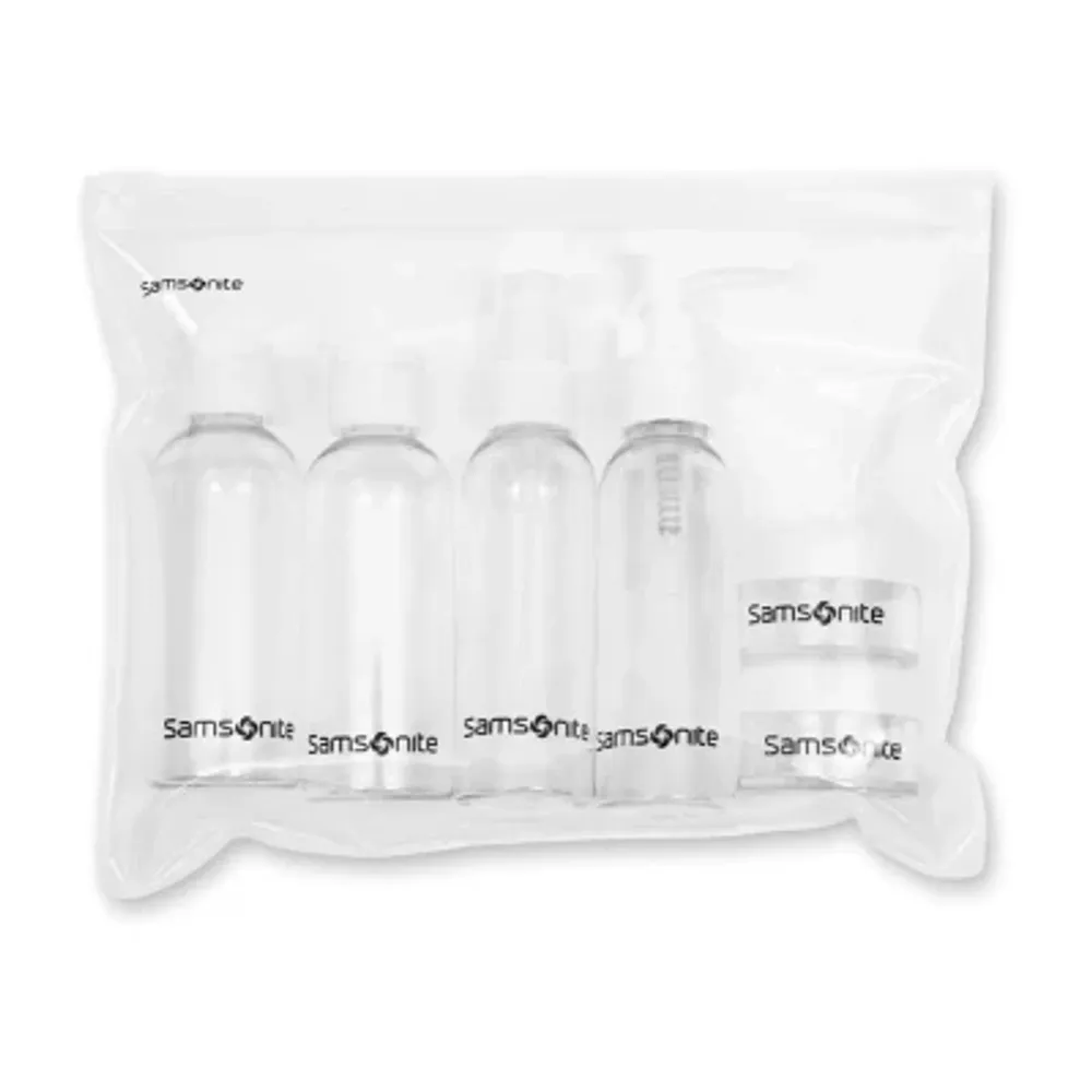 Samsonite 6-pc. Clear Bottle Packs