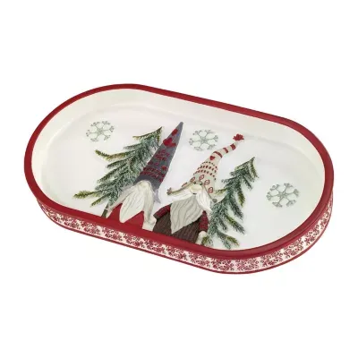 Avanti Christmas Gnome Vanity Tray