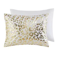 Intelligent Design Serena Animal Print Comforter Set with decorative pillows